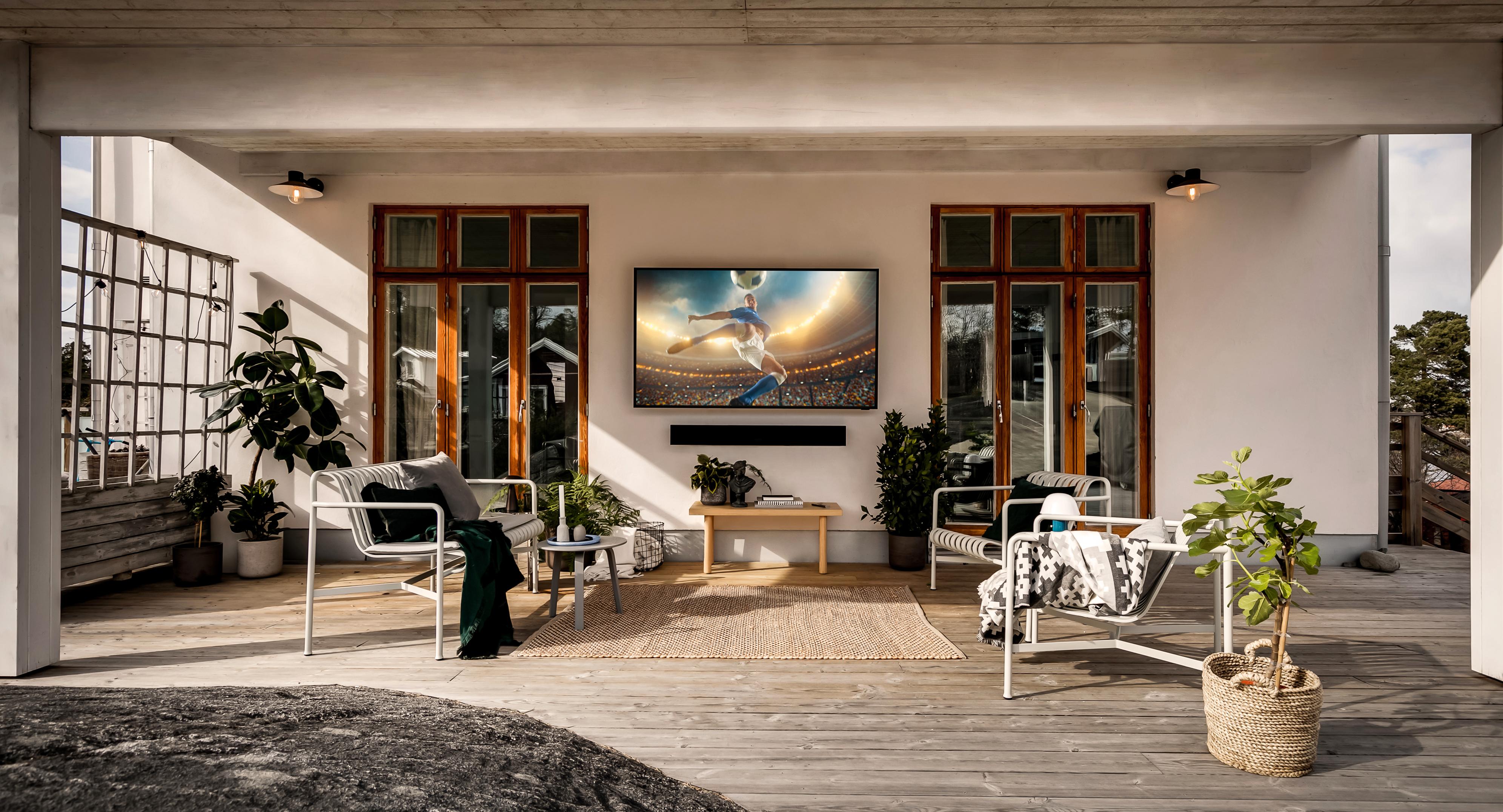 Samsungs terrasse-TV kommer til Norge