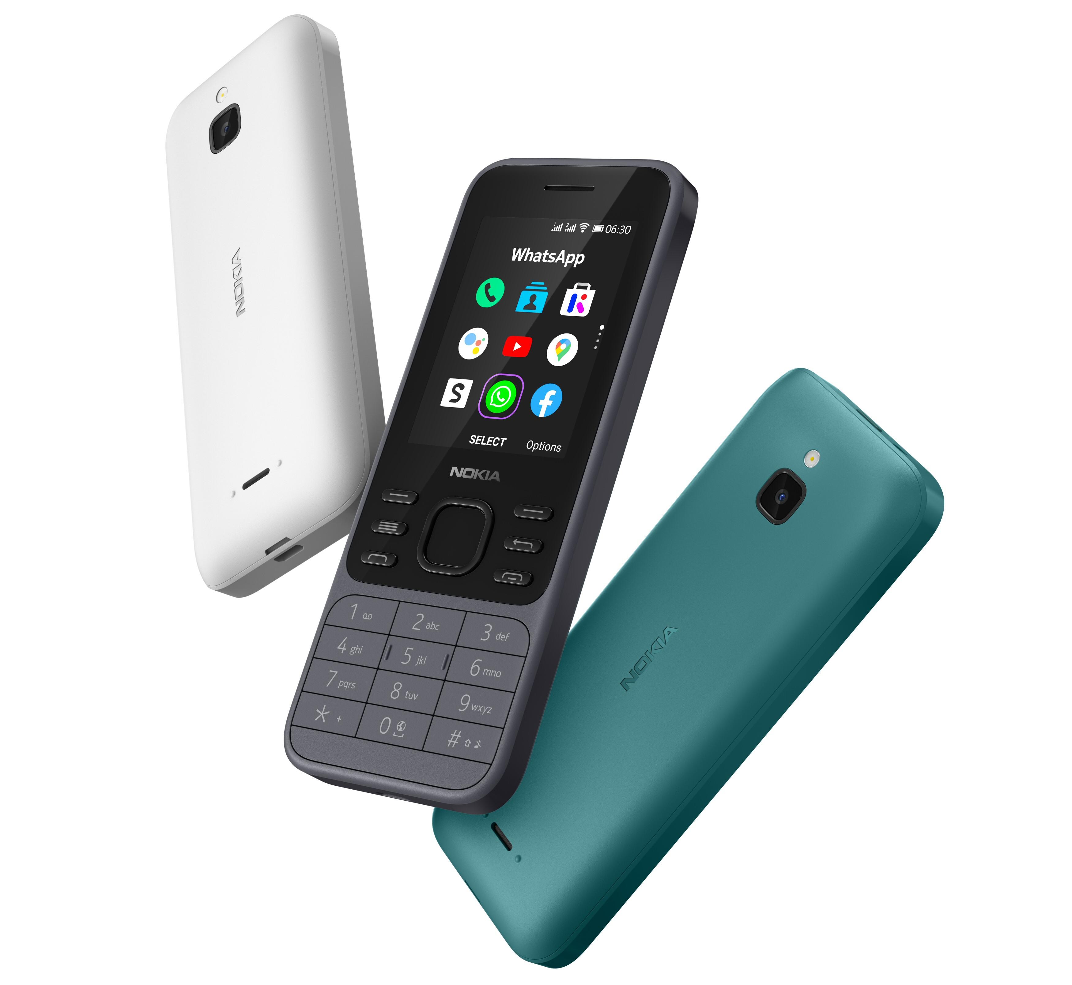 Nokia 6300 4G er en av trykketelefonene på markedet med mulighet for tilkobling via 4G.