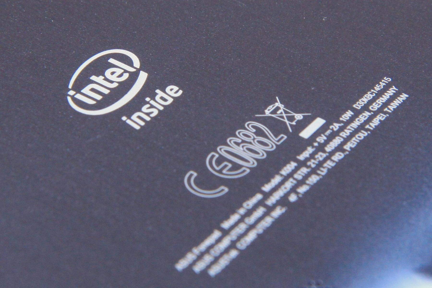 Nettbrettet har en Intel Atom-prosessor.Foto: Kurt Lekanger, Amobil.no