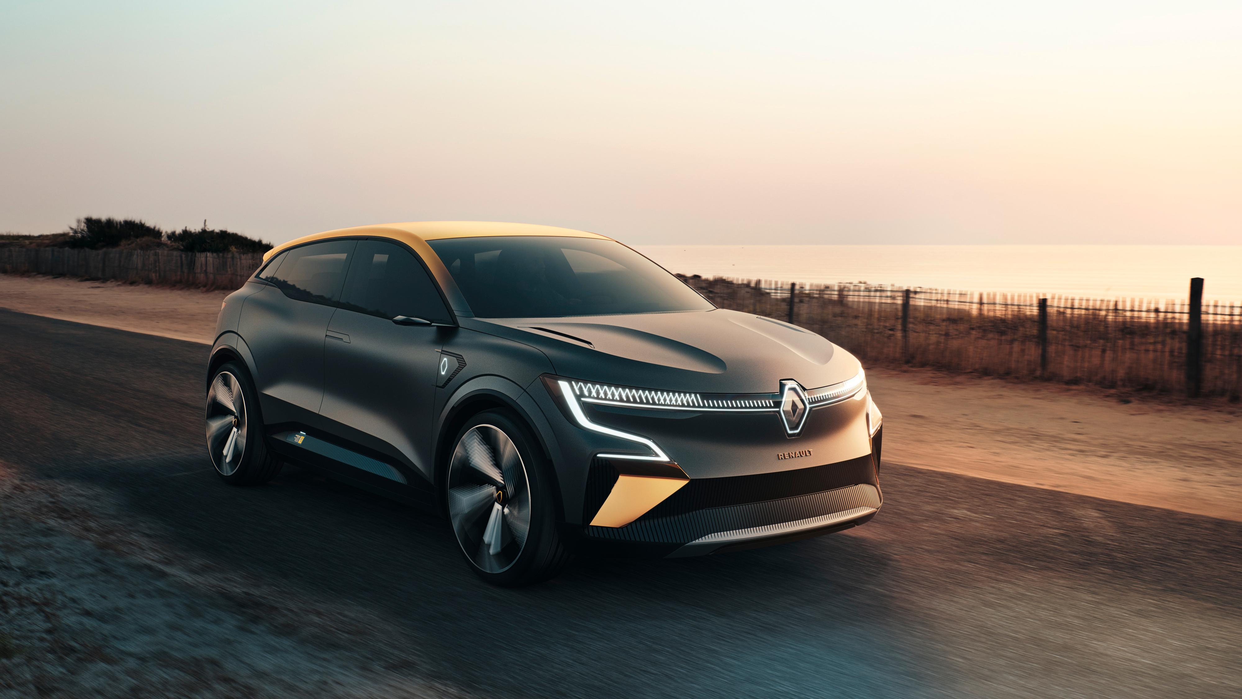 Renaults elektriske Mégane-konsept tar opp kampen direkte med Volkswagens ID.3, blant annet. 