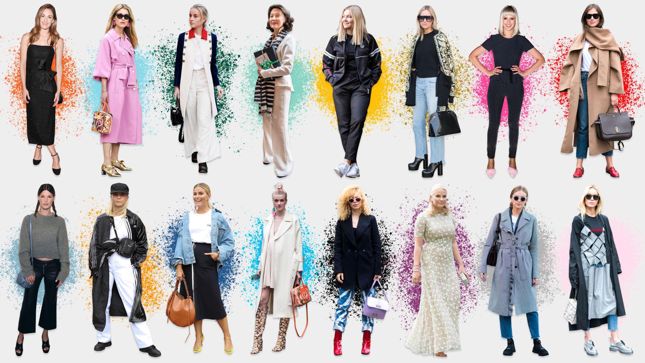 BEST KLEDD: Her er Norges best kledde kvinner samlet. Stem på dine favoritter i saken. Alle foto: Getty Images, NTB scanpix