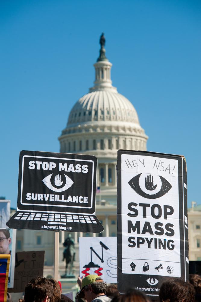 Motstanden mot overvåkningen har vært stor både i kongressen og blant folk flest. Foto: Rena Schild/Shutterstock.com