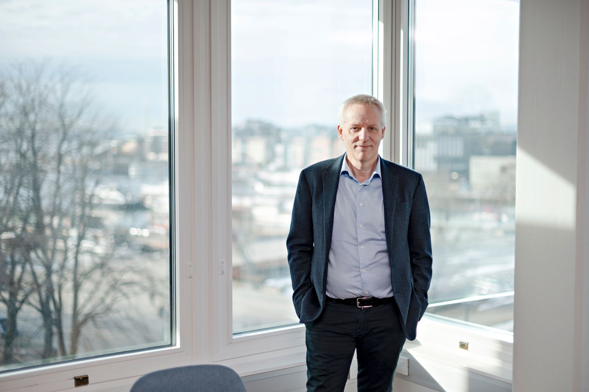 DREVEN: Ole Marius Thorstensen har jobbet i inkassobransjen i nesten 40 år. 