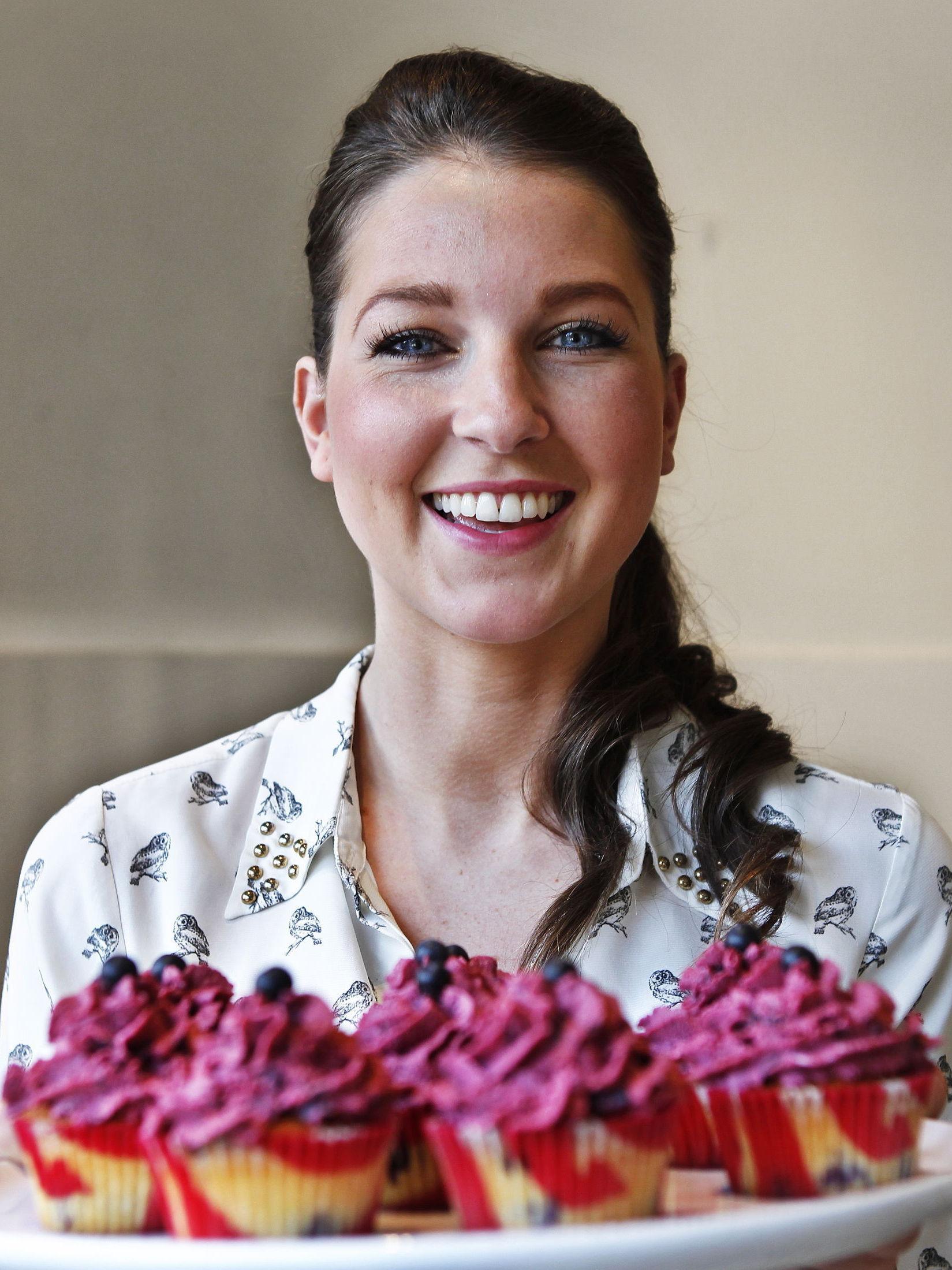 En av Ida Gran-Jansens favoritter er friske smaker av bær. Foto: Nils Bjåland/VG
