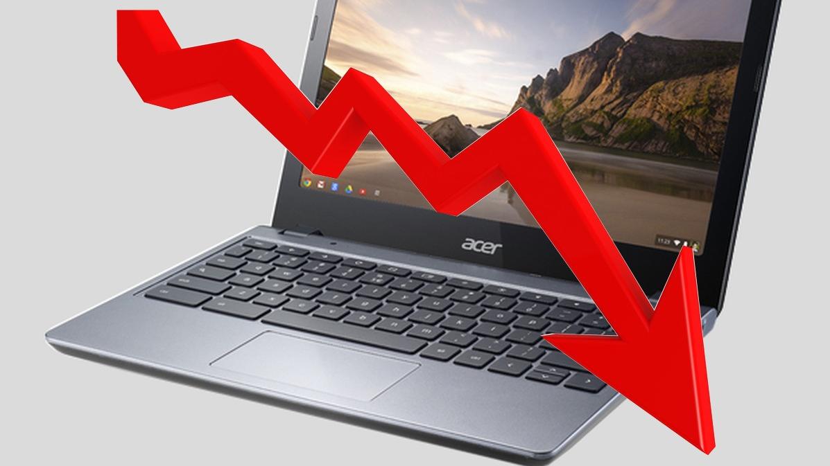 PC-salget fortsetter å falle kraftig - det siste kvartalet var det dårligste på 10 år
