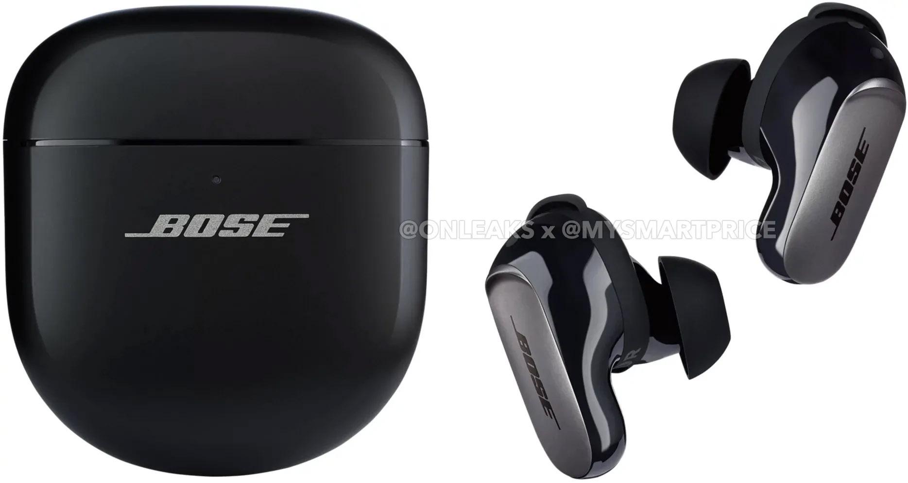 Bose QuietComfort Ultra Earbuds, ifølge flere lekkasjer. 