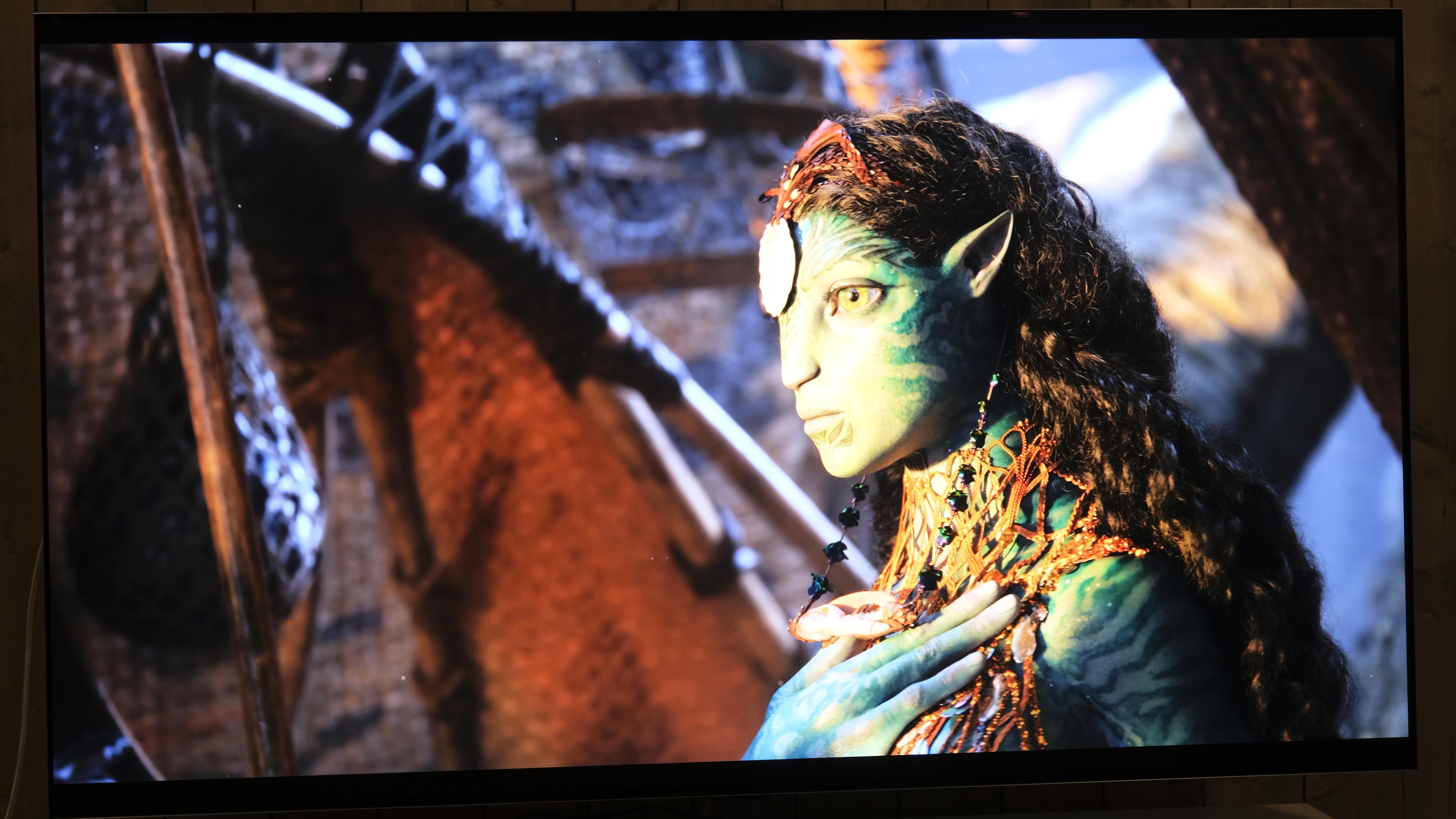Her ser du Avatar i  Dolby Vision. Det samme kan du nå spille spill opp til 120 Hz med. 