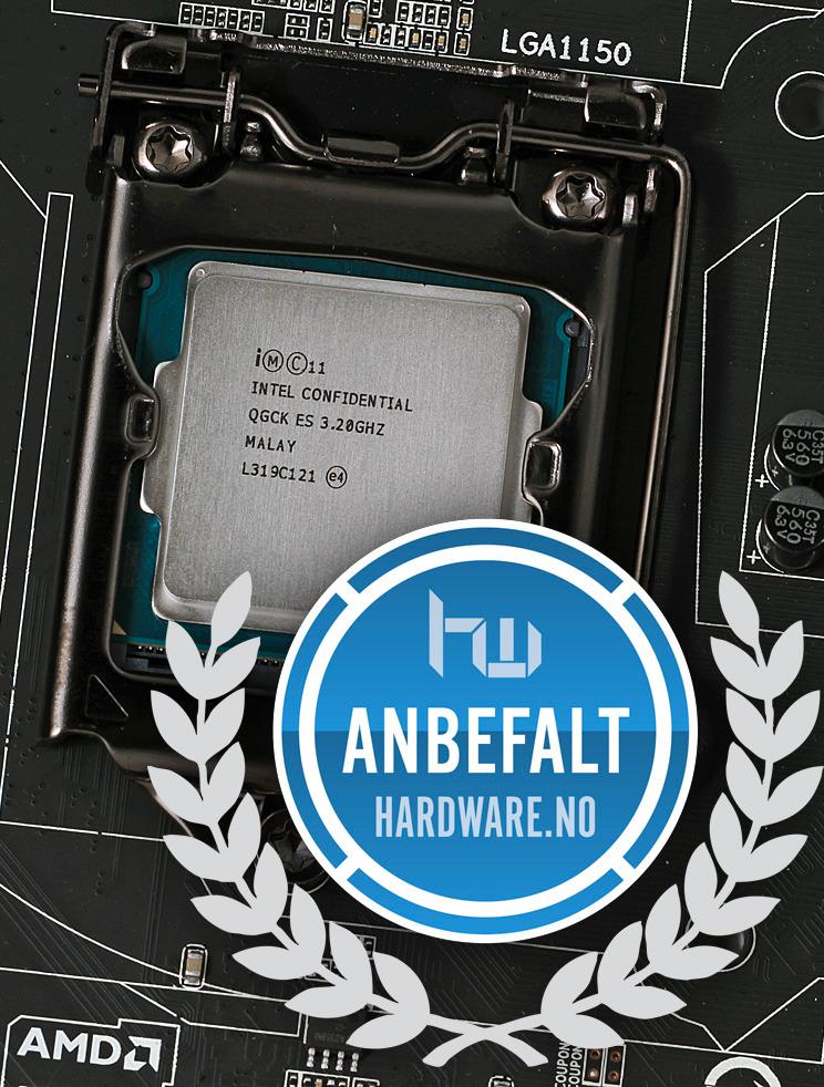 Anbefales: Intel Pentium G3258 Anniversary Edition.