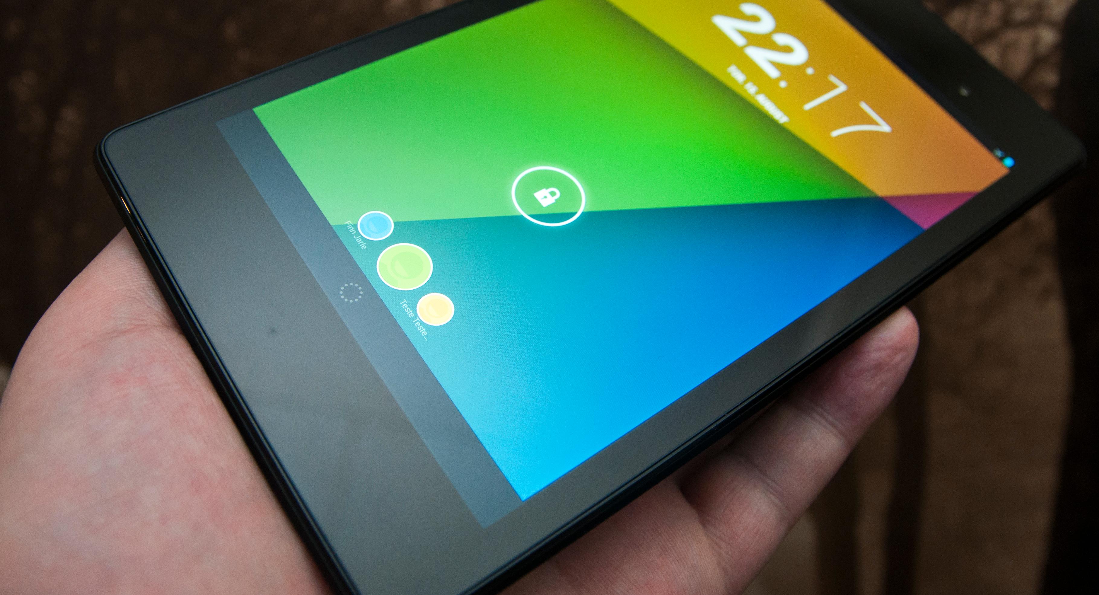 Dette er 2013-versjonen av Nexus 7, som tilsynelatende nå blir oppgradert på nytt.