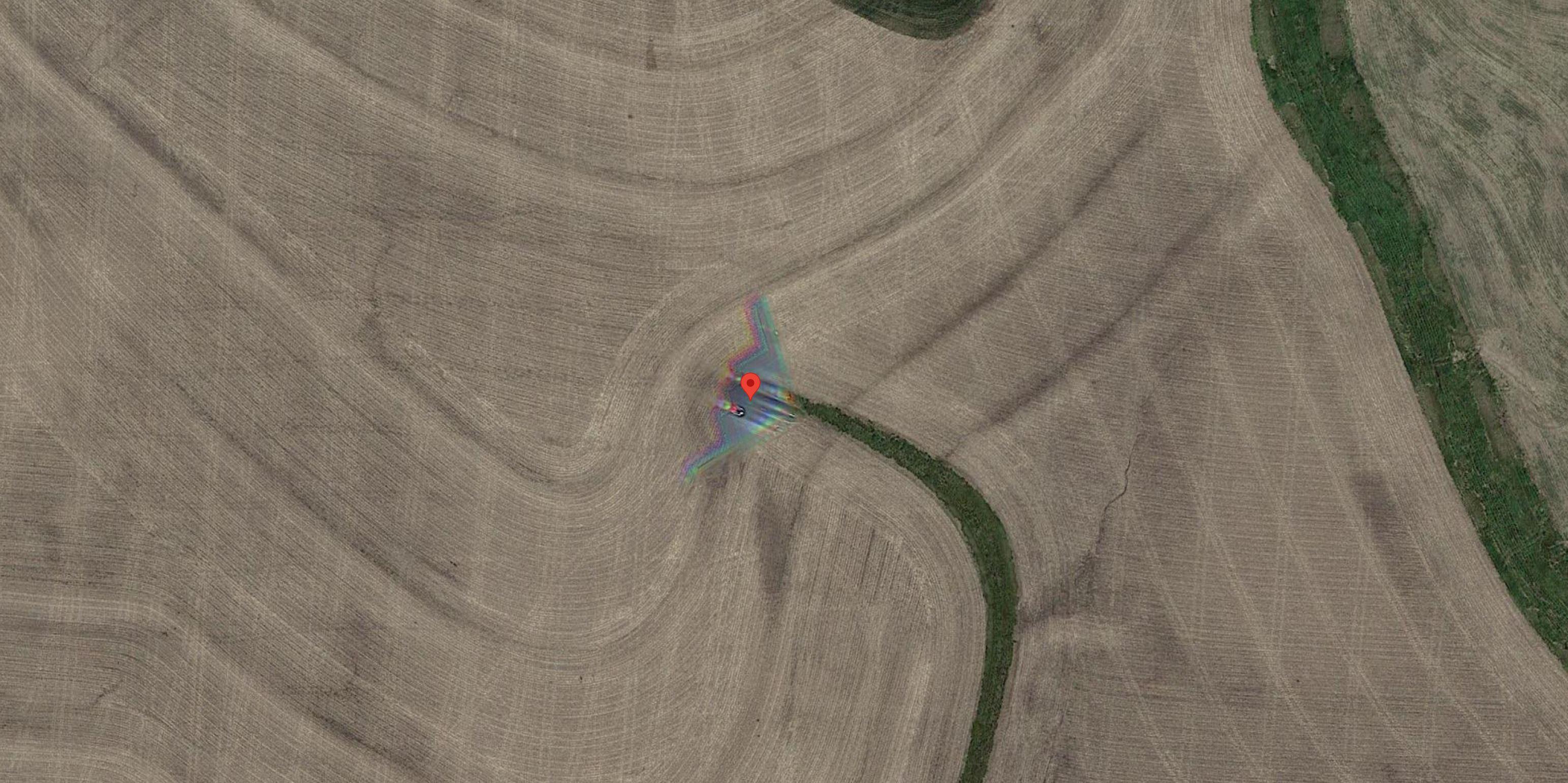 Fant spionfly på Google Maps