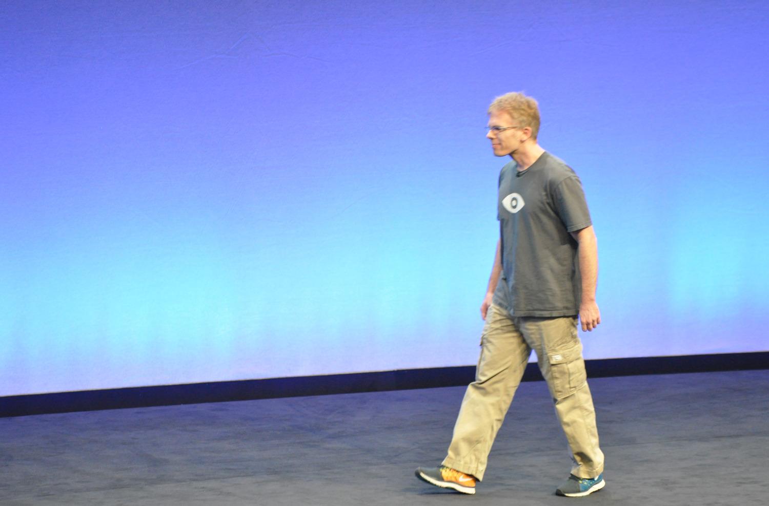 John Carmack er en legende i spillmiljøet. Nå er mannen bak spill som Doom teknologisjef i Oculus.Foto: Espen Irwing Swang, Amobil.no