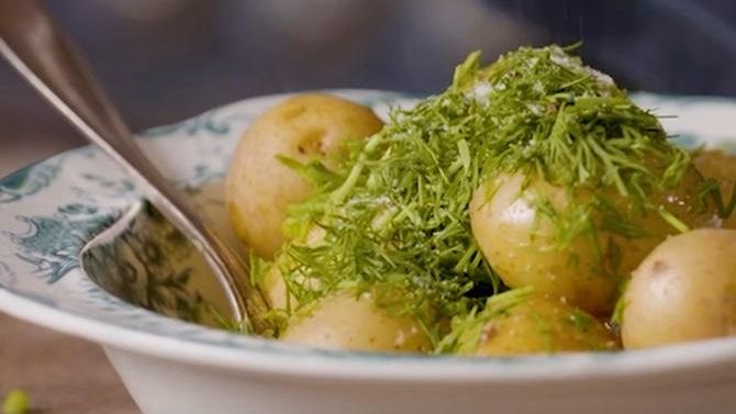 Lyxa till maten med smörslungad potatis