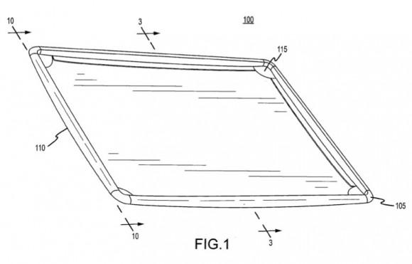 Dette er en skisse fra Apples siste patent. Foto: appleinsider.