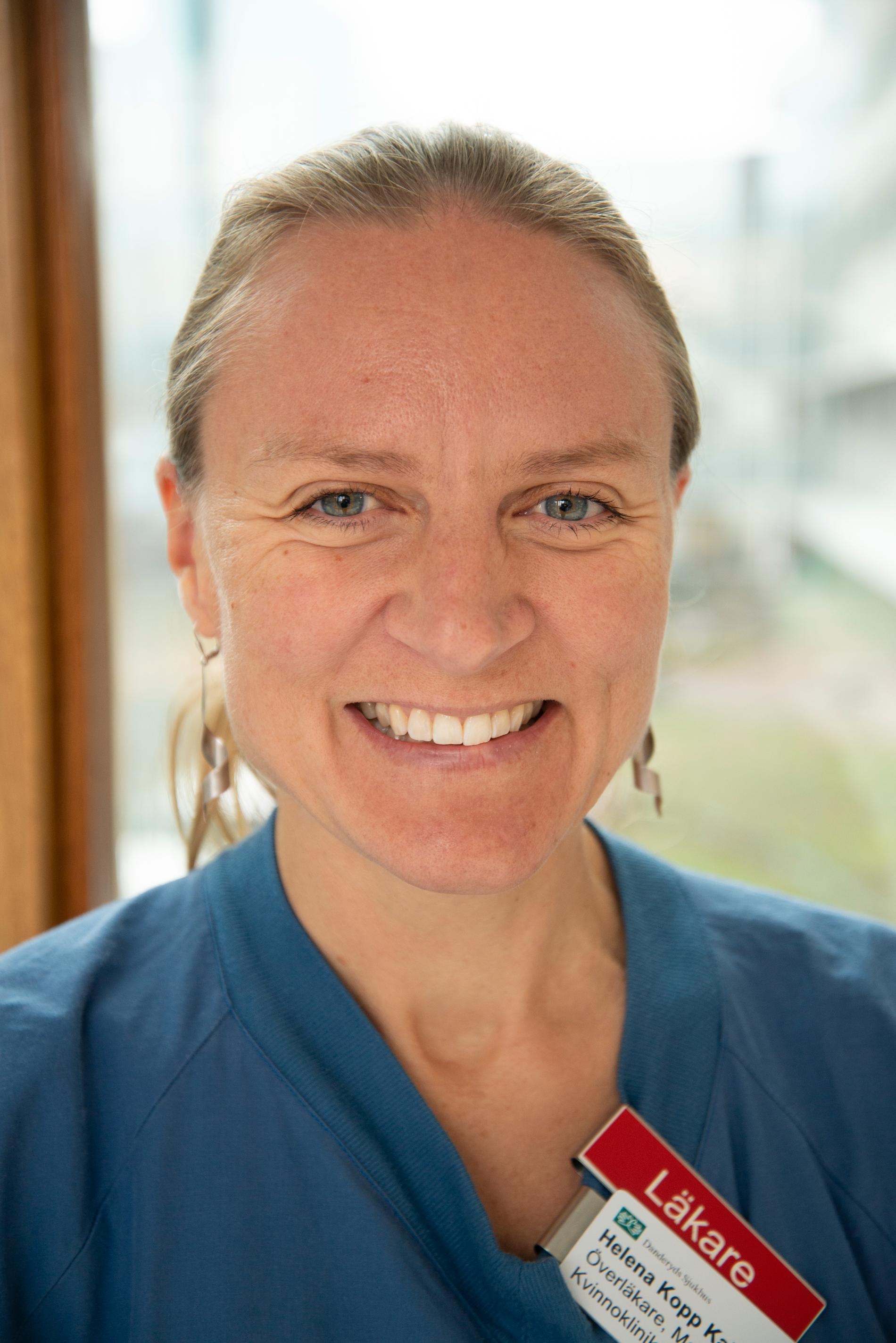 Helena Kopp Kallner, gynekolog på Danderyds Sjukhus och forskare vid Karolinska Institutet. 