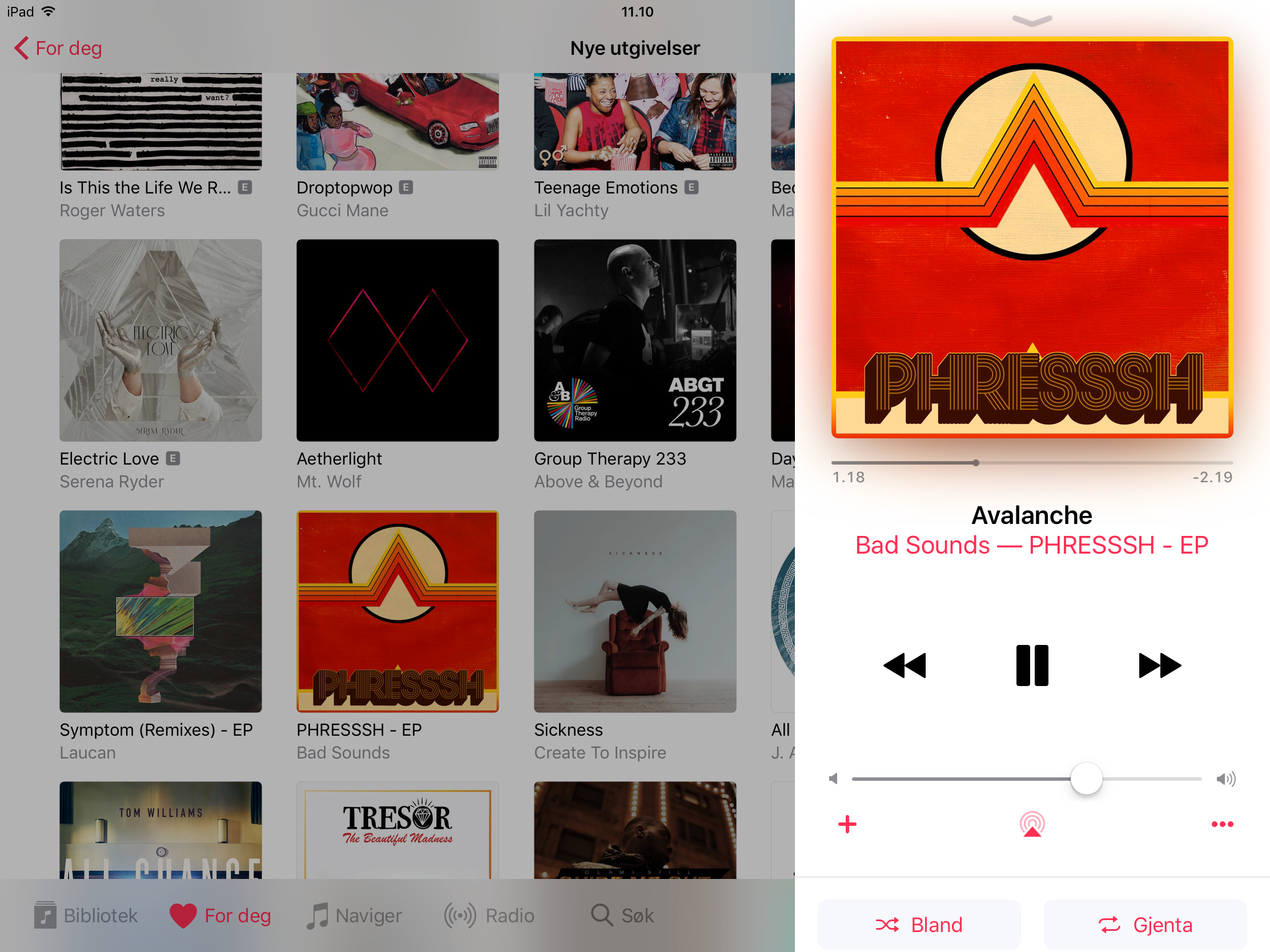 Apple Music er mye bedre nå enn det var før, og iPad Pro 10.5 er en utmerket formidler.