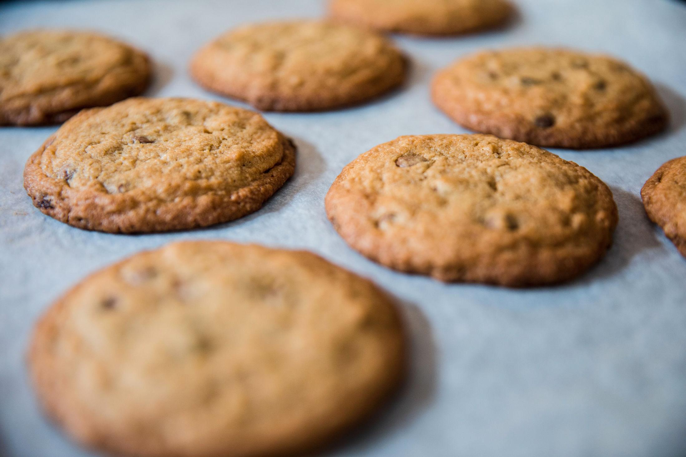 DEILIG: Lite slår lukten av nystekte cookies. Foto: Jørgen Braastad/VG