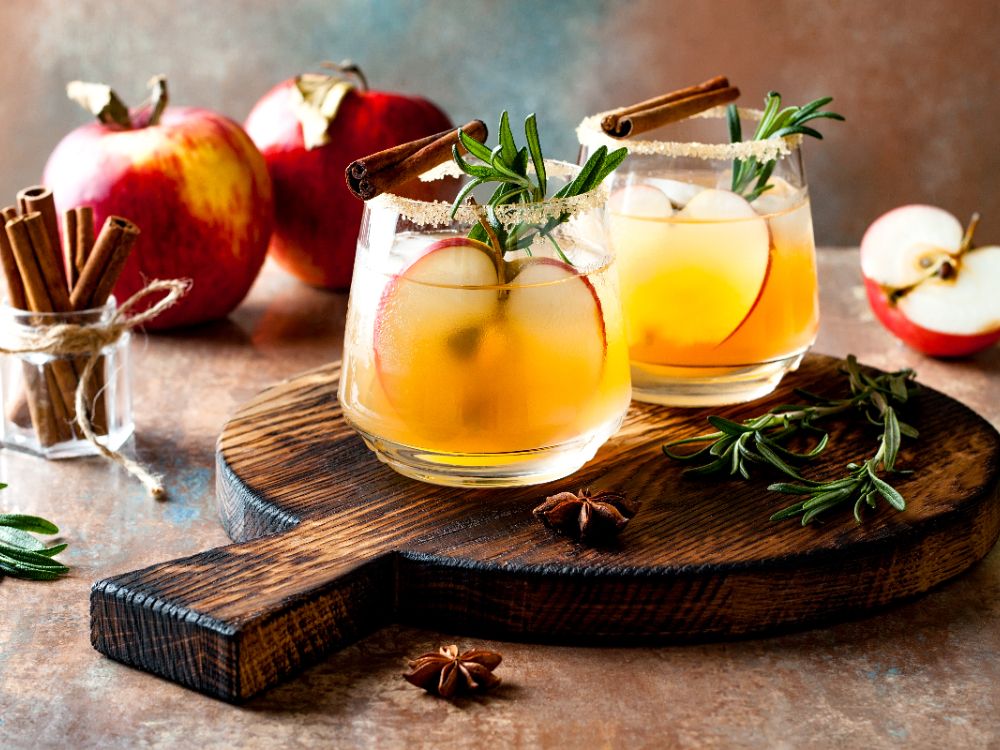 Äpple och kanel ger ny smak till den klassiska drinken.