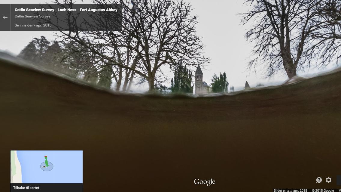 Nå kan du lete etter Loch Ness-monsteret med Google Street View
