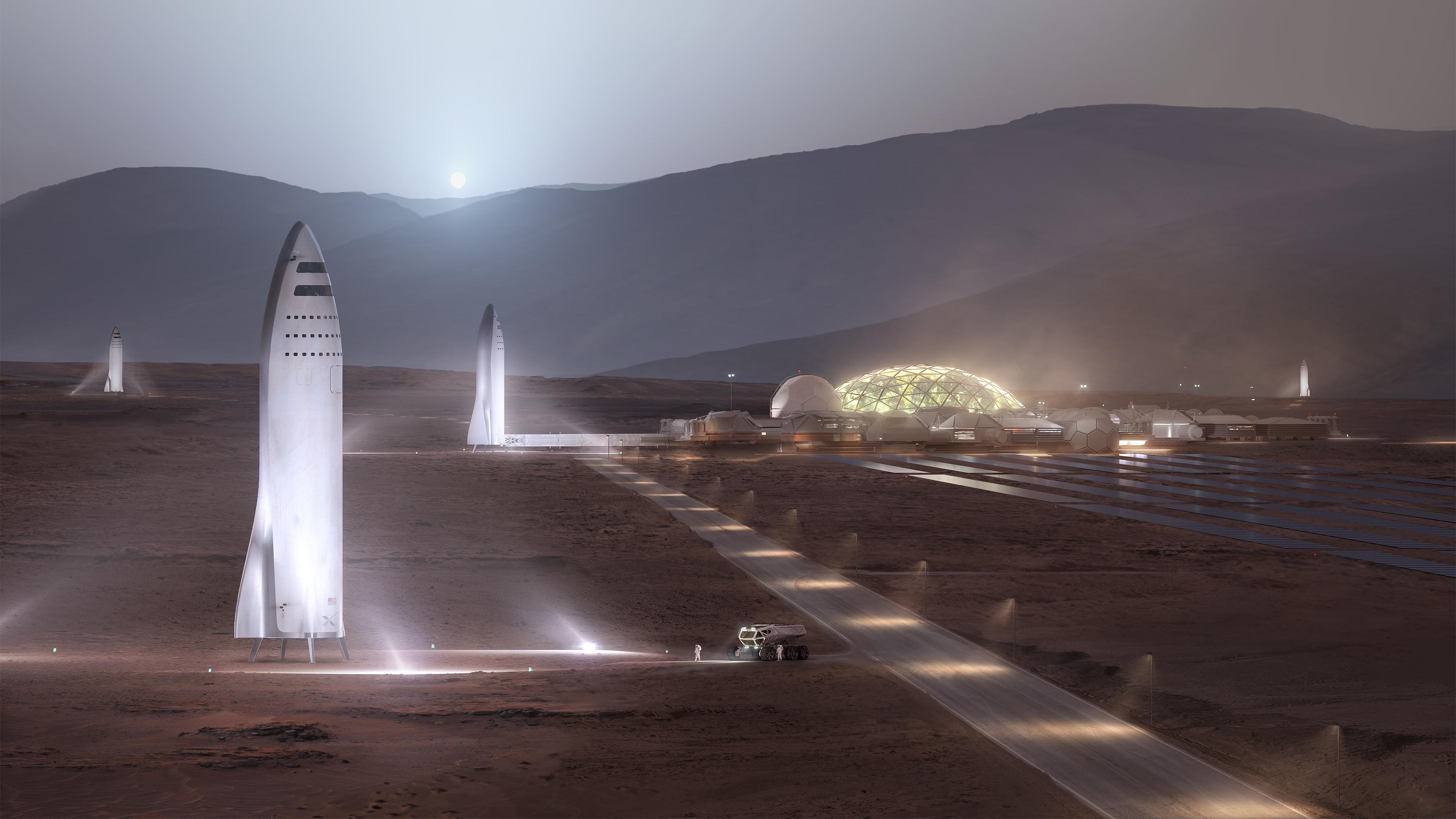 Elon Musk og Boeing utfordrer hverandre om å komme seg først til Mars