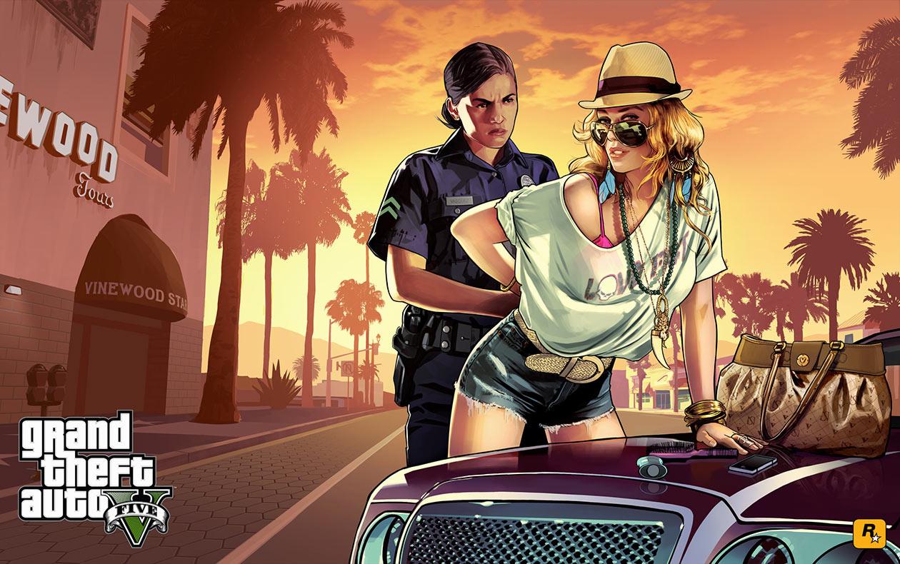 FORANDRINGER: Det kommende spillet i «Grand Theft Auto»-serien gjør angivelig store forandringer på Rockstars suksessoppskrift. Bildet er fra «Grand Theft Auto V».