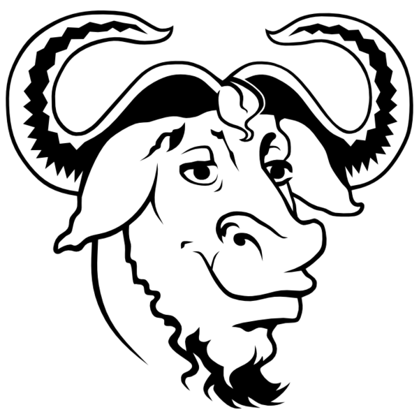 GNUs maskot: en gnu...