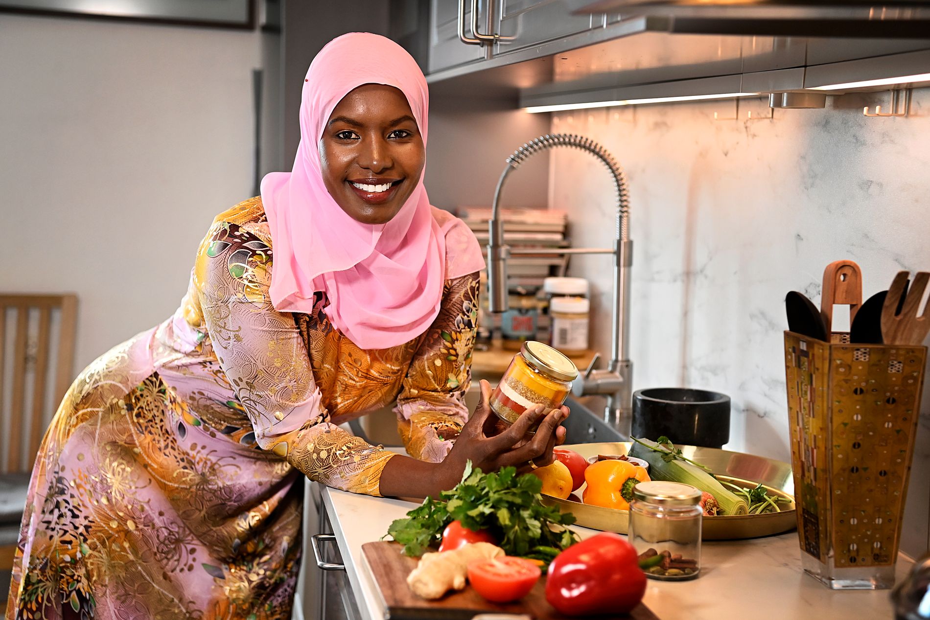 Det kök som ligger Khadija närmast om hjärtat är det somaliska.