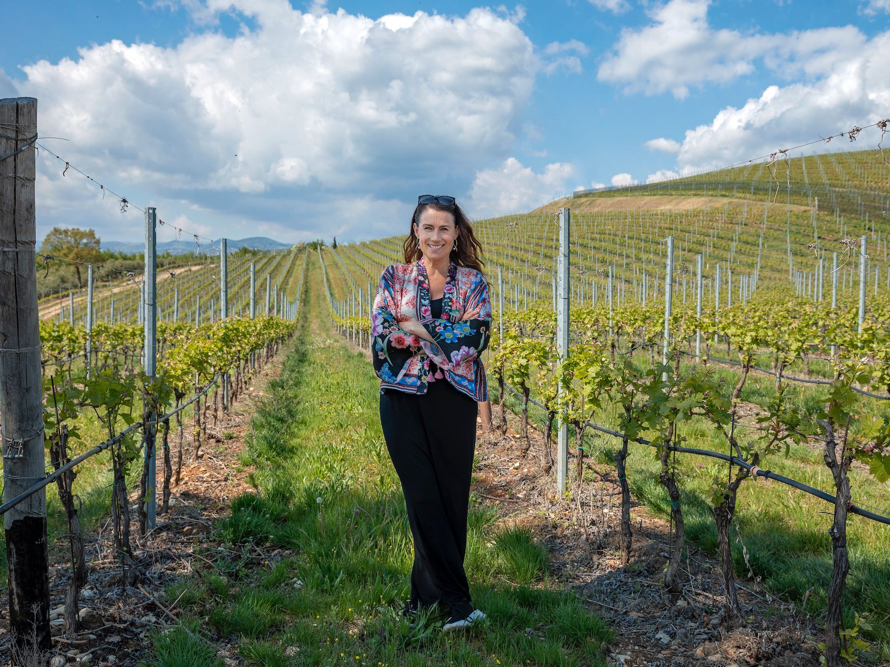 ”Vi har besökt några vingårdar, i USA, Italien och Grekland”, berättar Jill Johnsson.