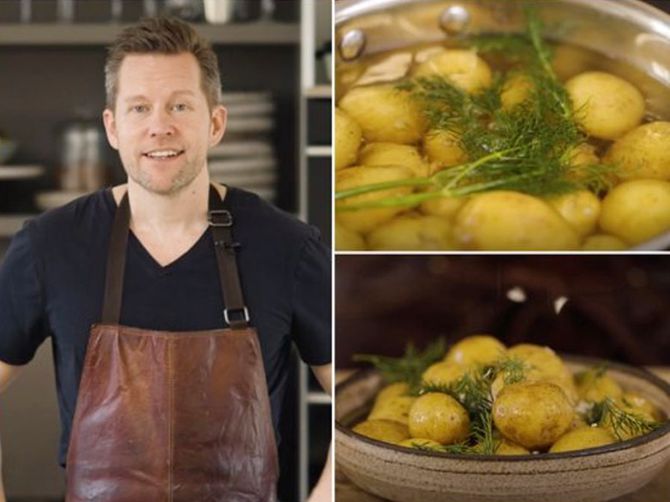 Kocken Mattias Larsson lär dig koka potatis till perfektion.