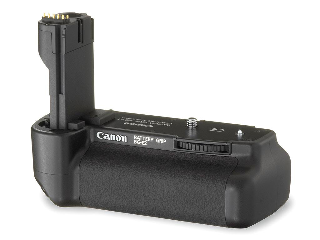 Slik ser et batterigrep ut - til Canon.