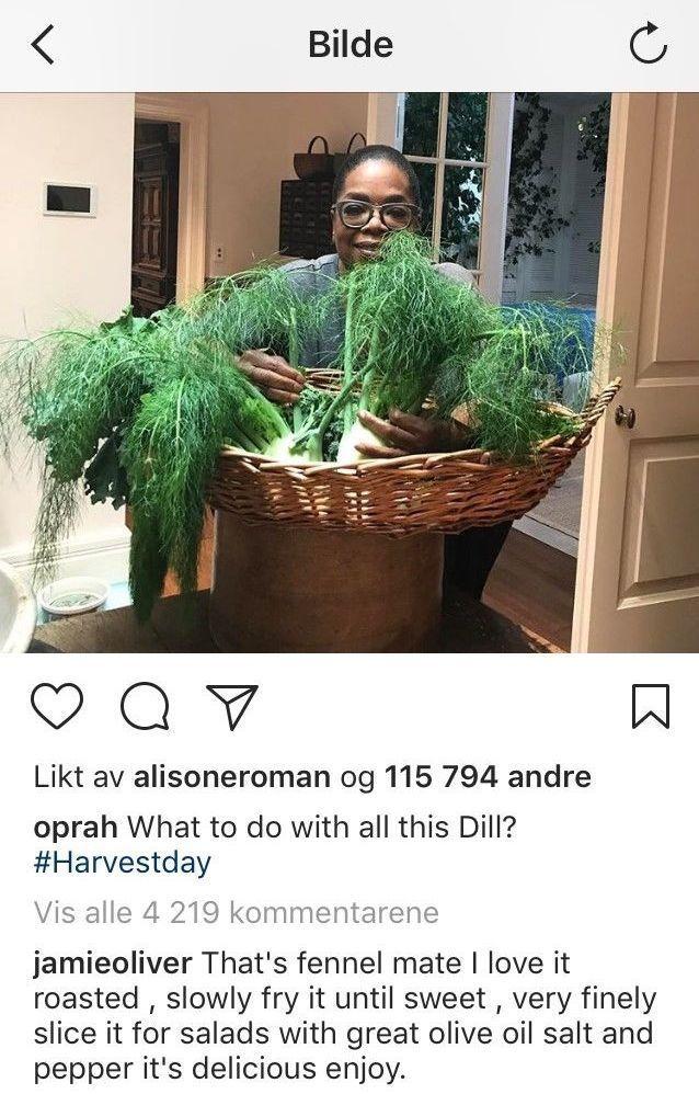Foto: @Oprah/Instagram