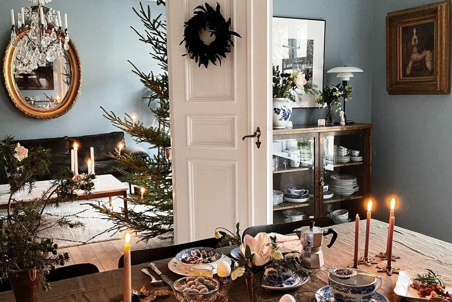 RENOVERT: Camilla Andersen har renovert leiligheten sin på Bislett i Oslo. Nå er hun klar for jul. Foto: Privat