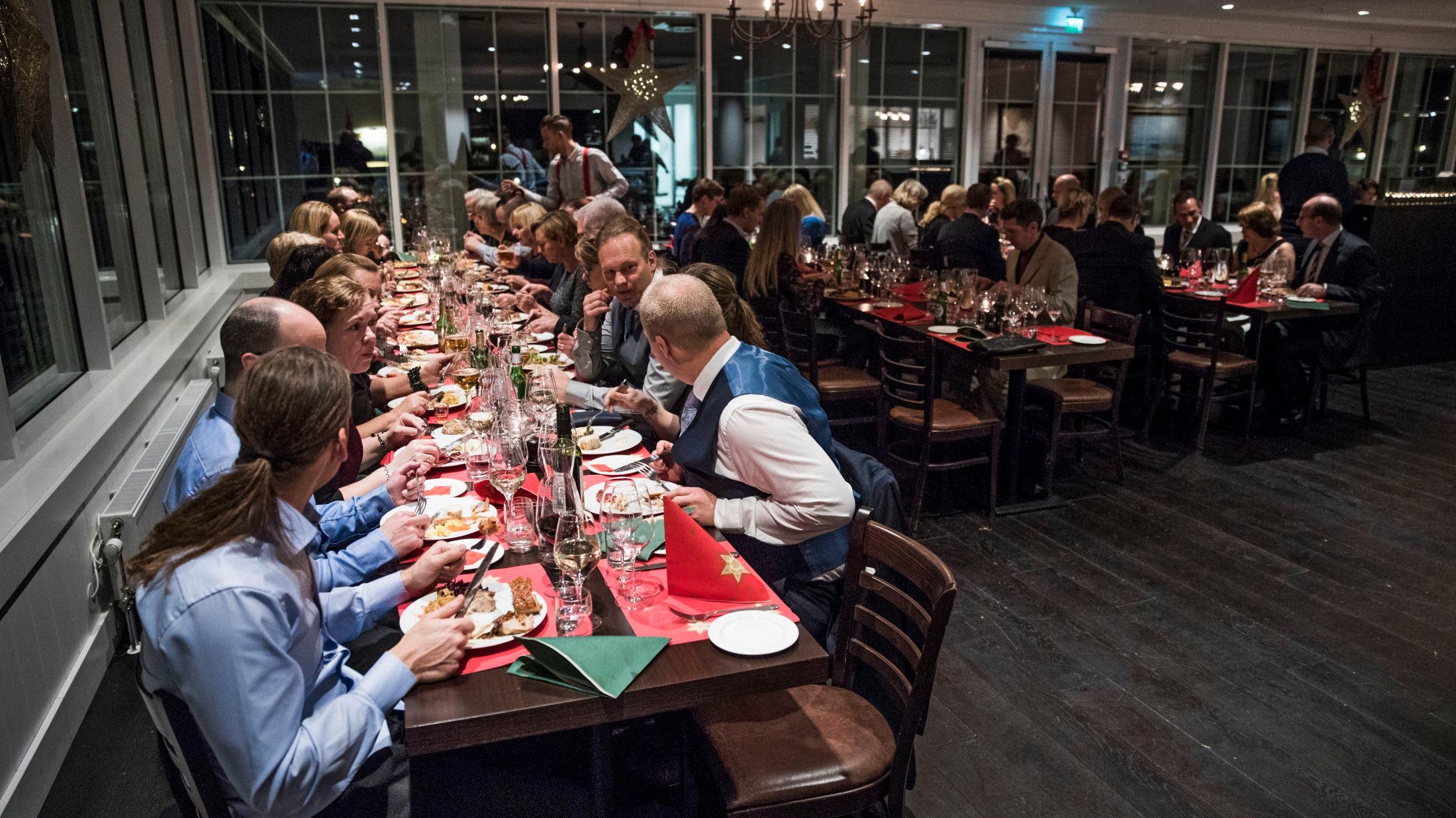 GOD STEMNING: Støtvig Hotel er VGs restaurantanmelders favorittsted å dra på julebord. Foto: Frode Hansen/VG