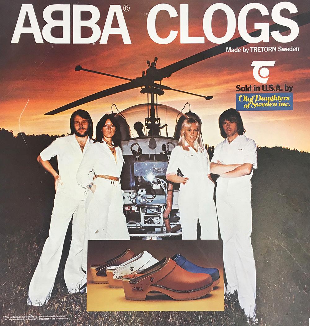 ABBA-klogger i samarbeid med Tretorn. Foto: Tretorn