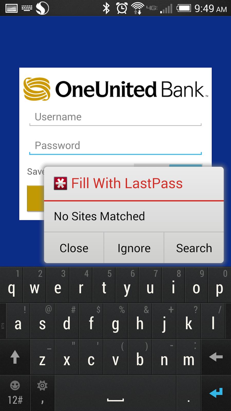LastPass for Android.