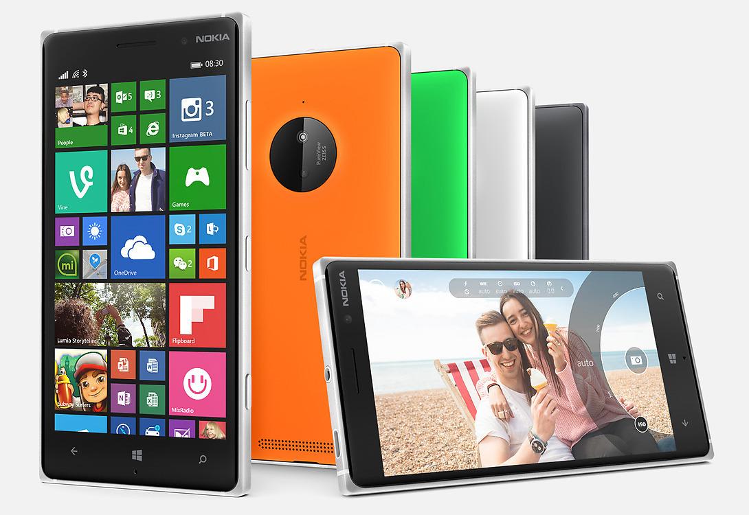 Nokia Lumia 830 er ganske rimelig å kjøpe, og kan hamle opp med de heftigste på kamerakvalitet. Foto: Microsoft