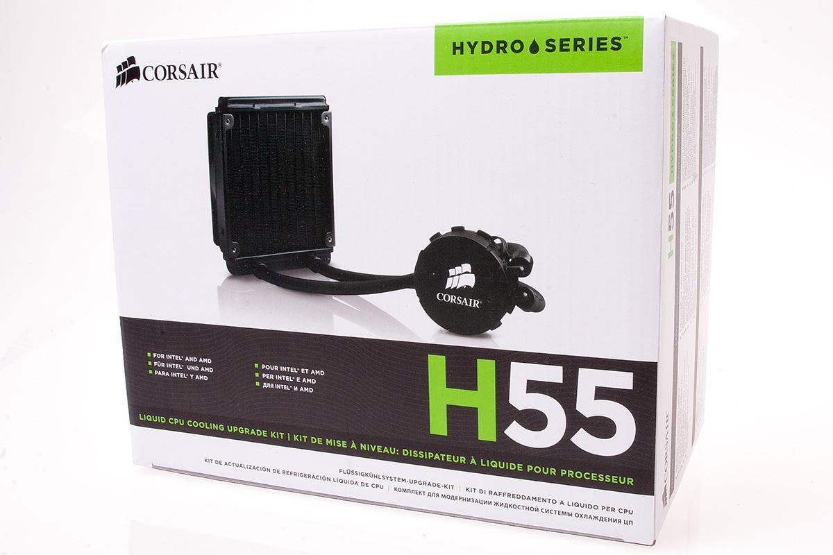 Corsair Hydro H55: Produkteske.Foto: Varg Aamo, hardware.no