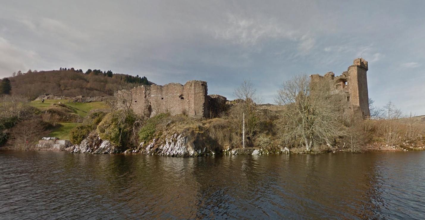 Castle Urquhart. Foto: Google