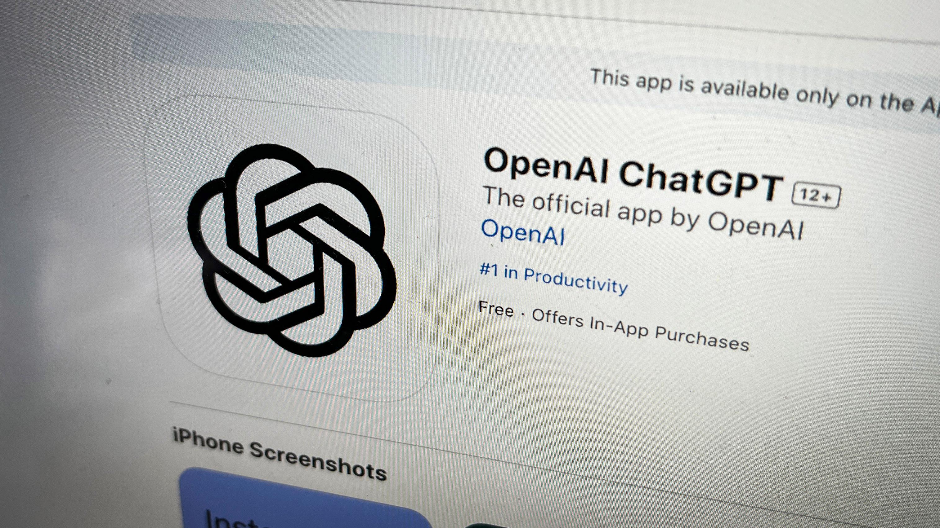 Nå kommer ChatGPT som app