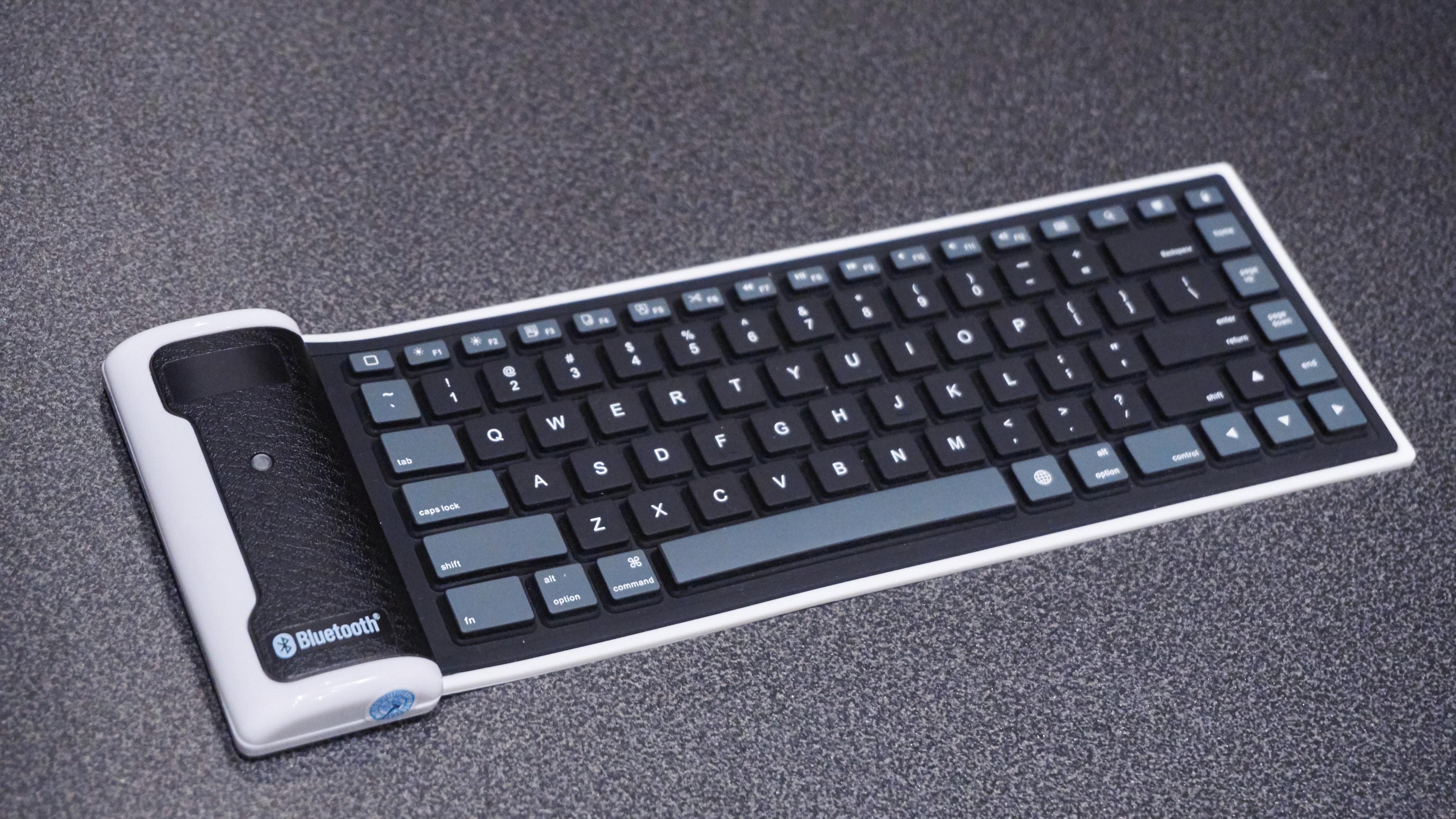 Roll-up Bluetooth Keyboard er mindre enn det ser ut som.