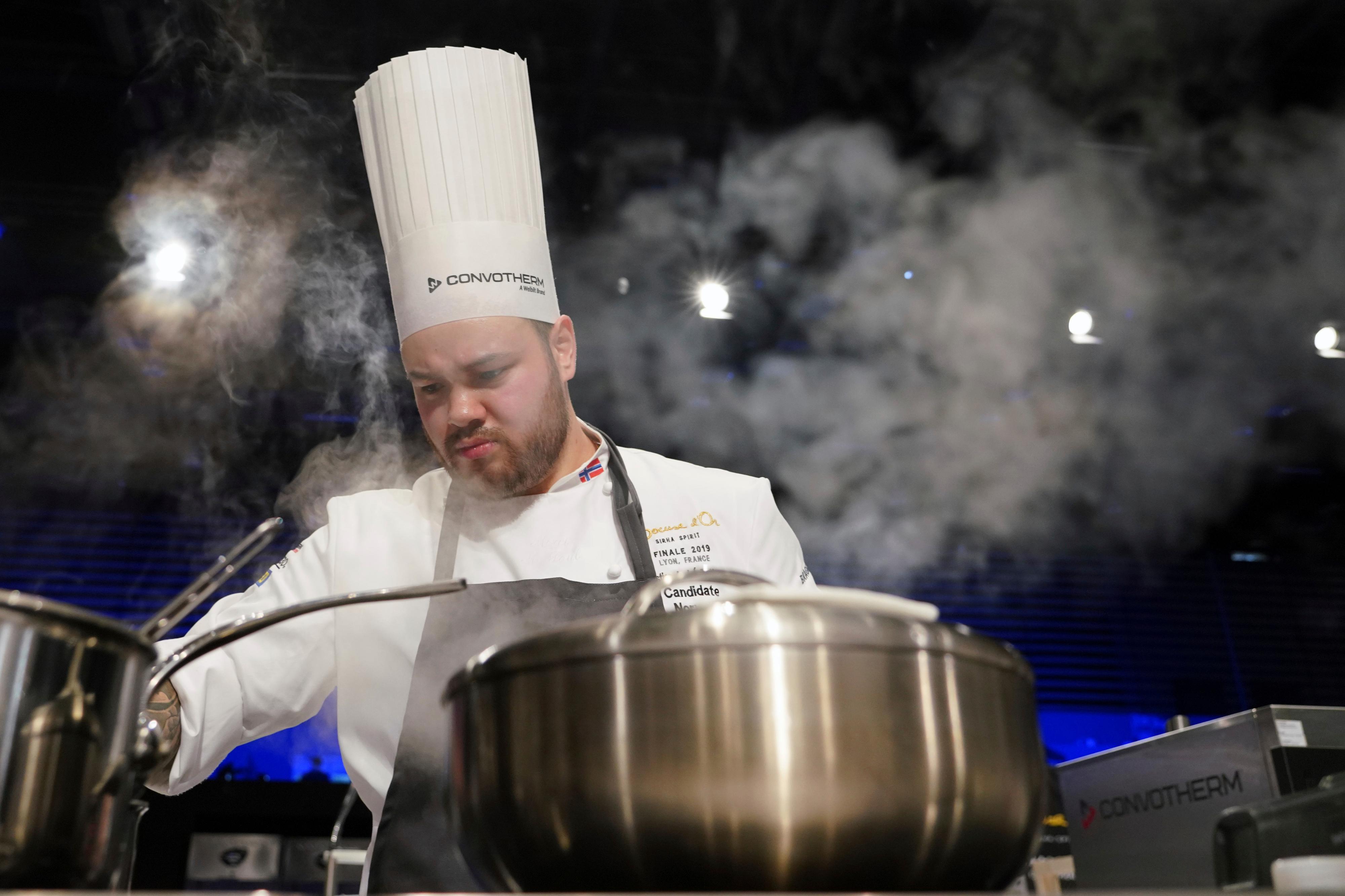Christian André Pettersen jobber mot å bli kåret til verdens beste kokk.