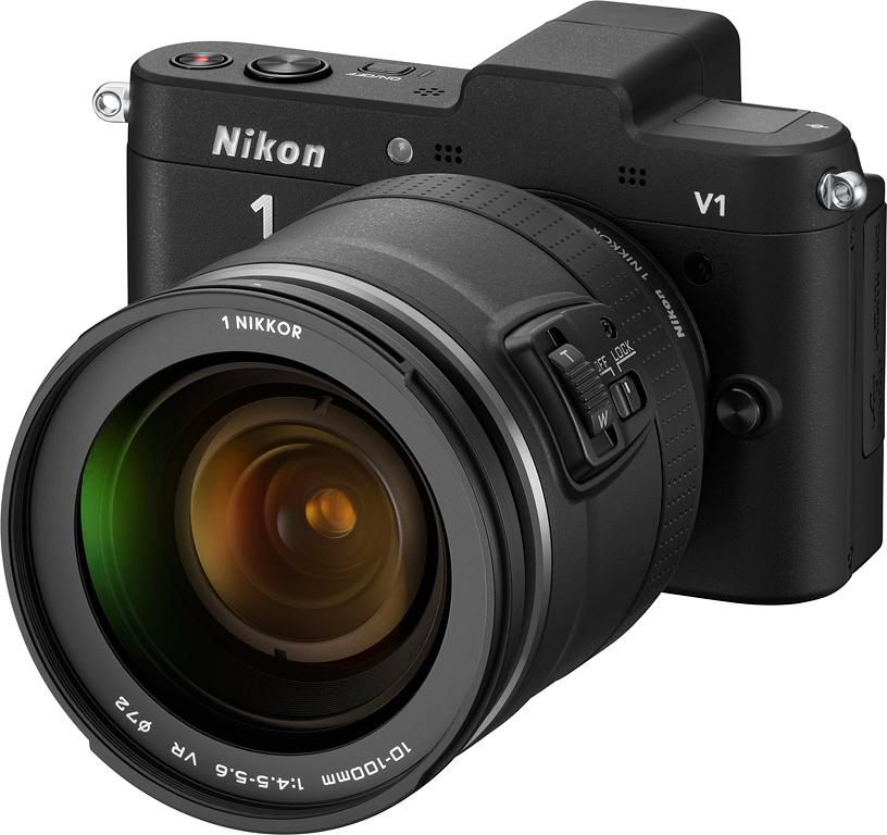 Nikon V1 med 10-100 mm