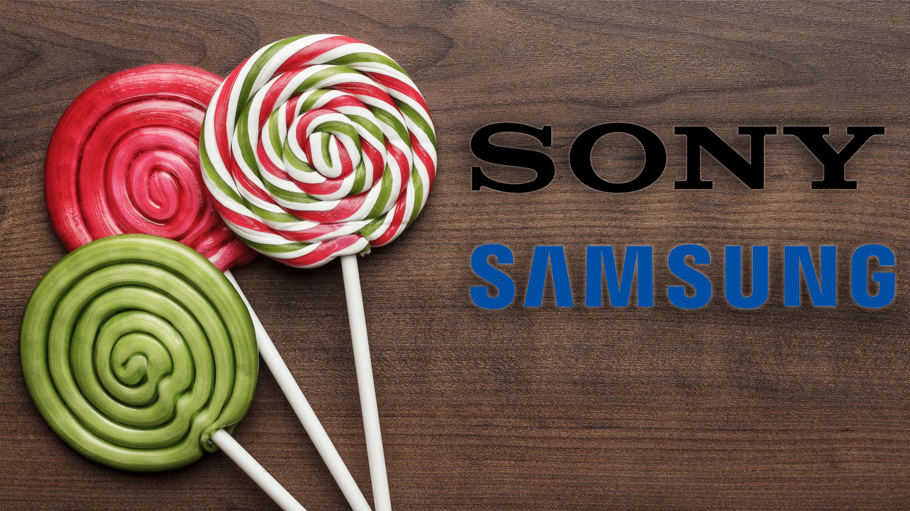 Nå får Samsung og Sonys eldre modeller også Lollipop