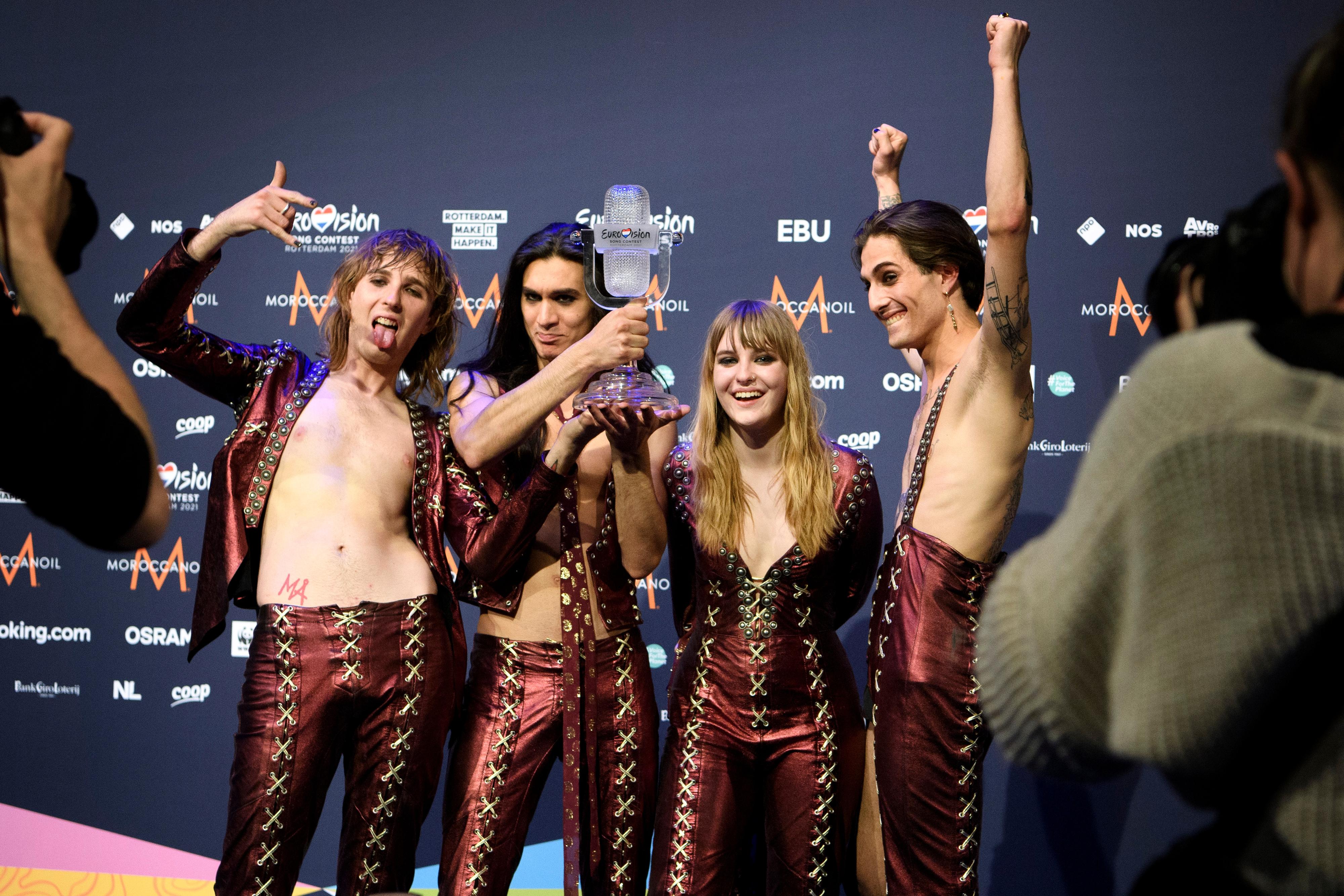 VINNERE: Bandet vant den gjeve musikkonkurransen Eurovision Song Contest.