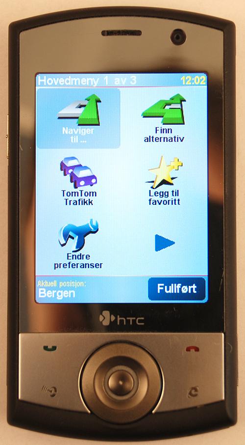 HTC Touch Cruise er også veldig lettbrukt.