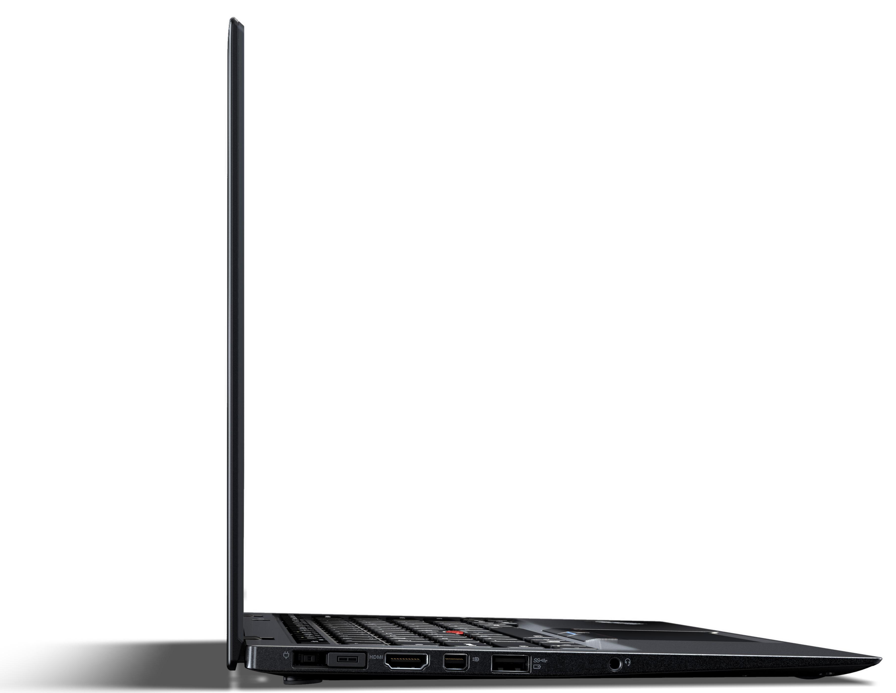 Lenovos ThinkPad X1 Carbon er svært tynn til å by på såpass kraftige komponenter som serien pleier å diske opp med.Foto: Lenovo