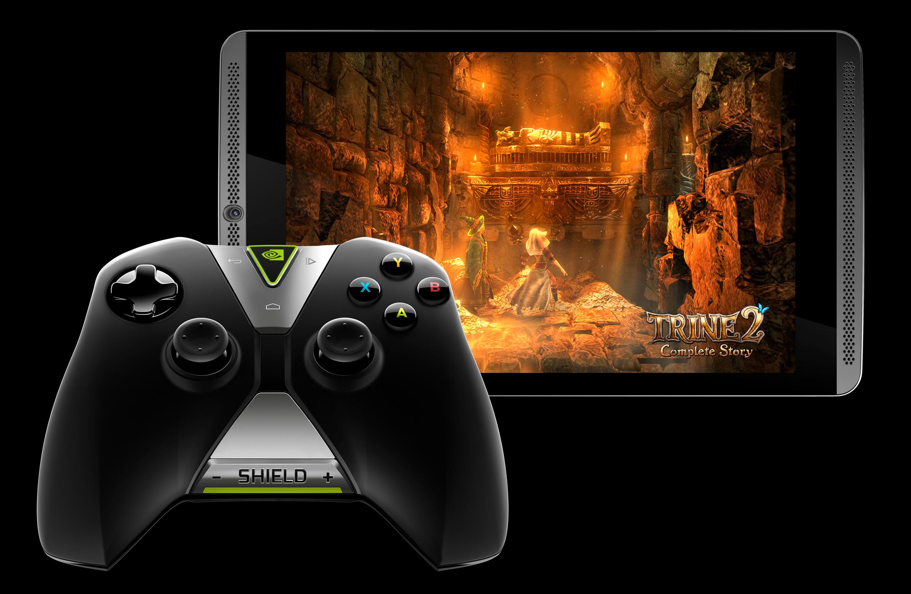 Fullversjonen av spillet Trine 2 følger med på kjøpet med Nvidia Shield Tablet – men håndkontrolleren må kjøpes ved siden av.Foto: Nvidia