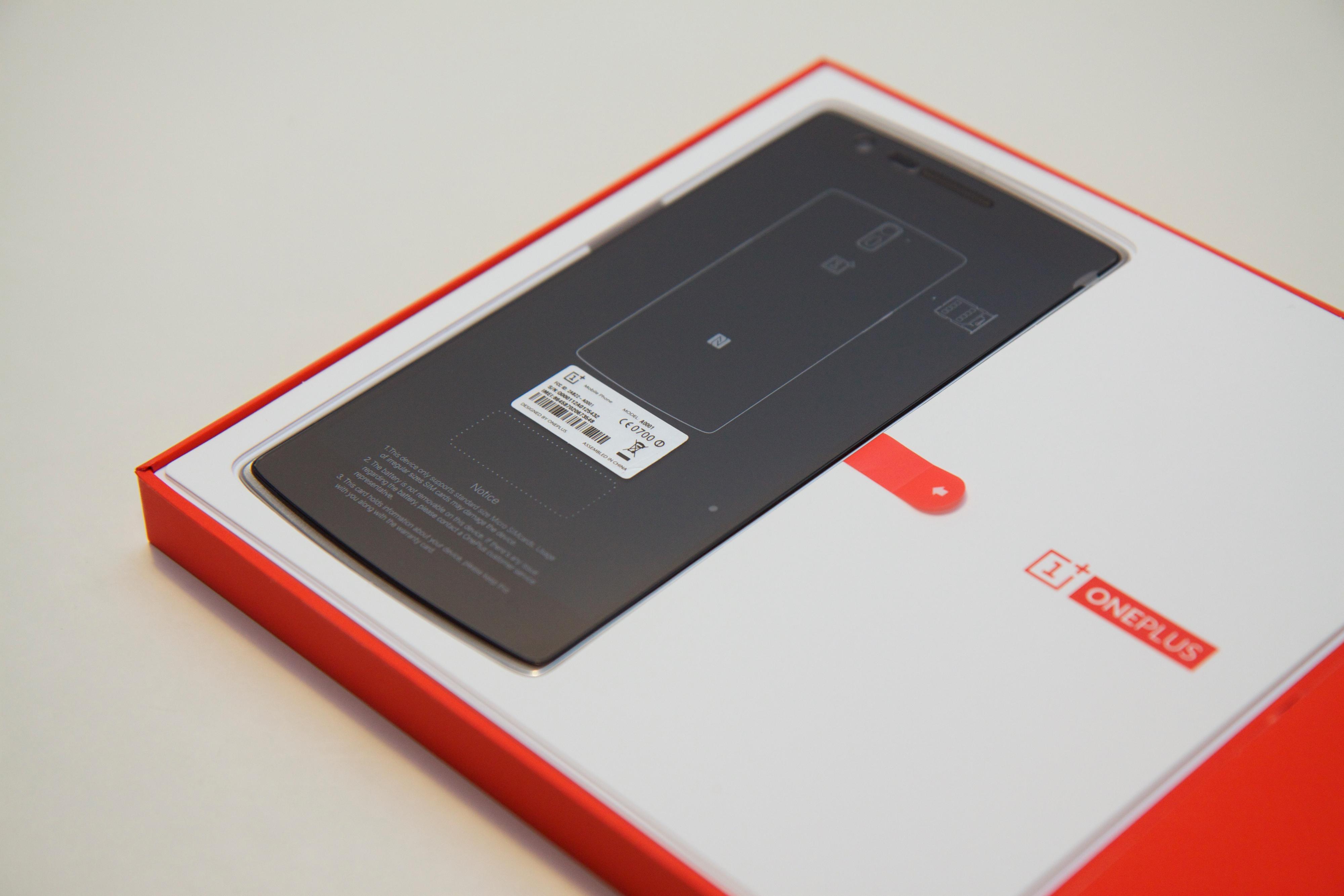 OnePlus One ser bra ut fra første stund.Foto: Kurt Lekanger, Tek.no