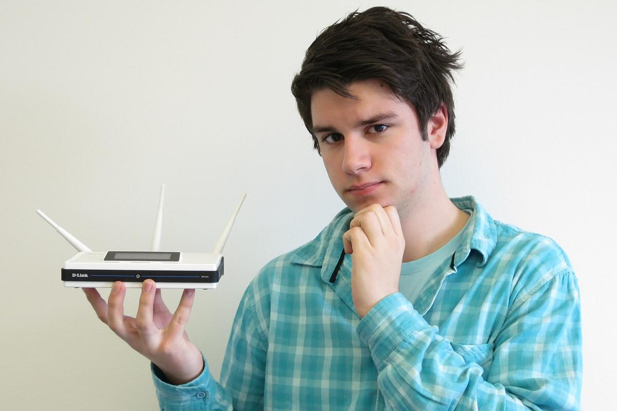 What does the router say?Foto: Vegar Jansen, Hardware.no