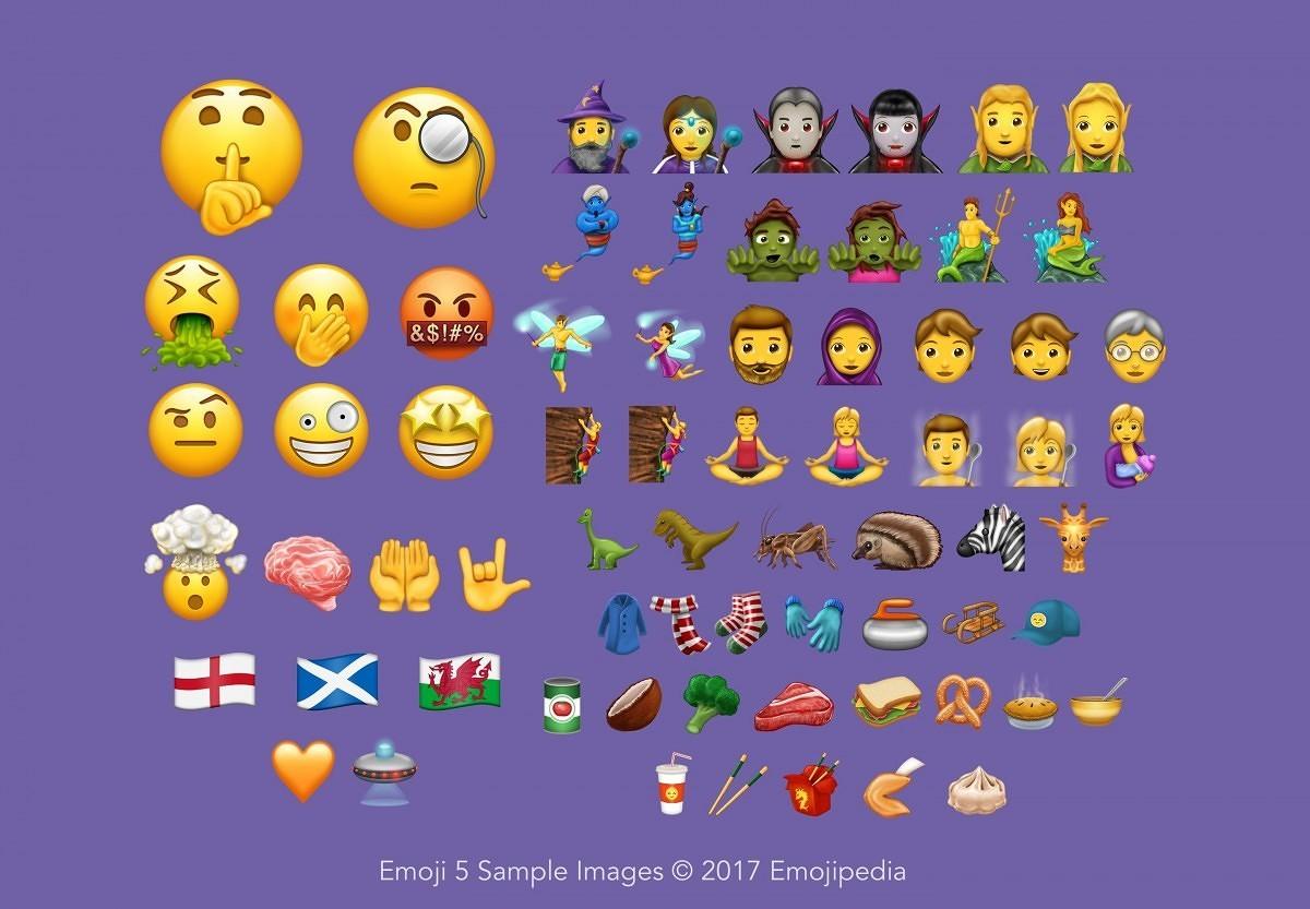 Dette er alle de nye emojiene som kommer.