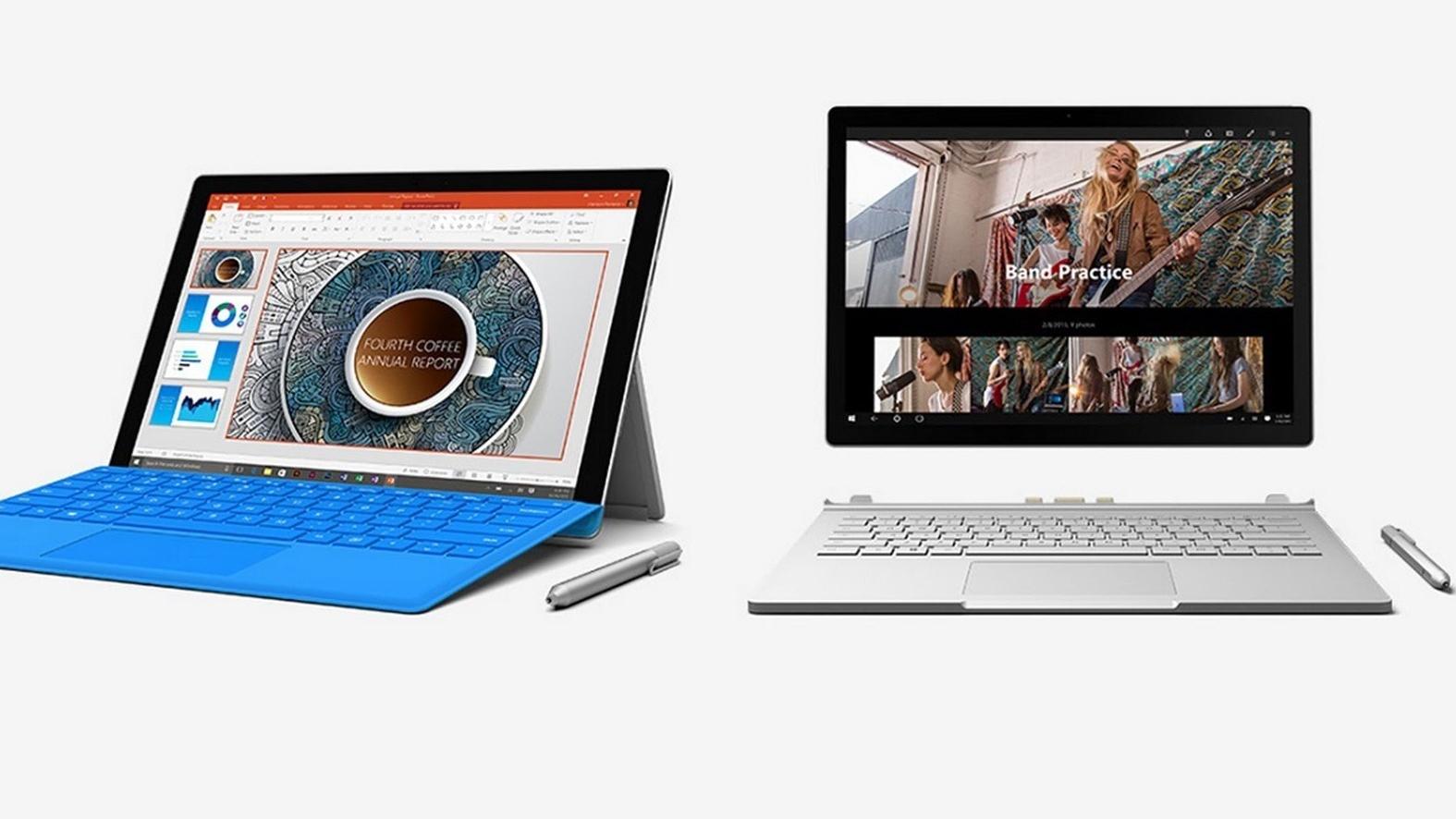 Nå har Surface Pro 4 og Surface Book fått bedre batteritid og blitt mer stabile